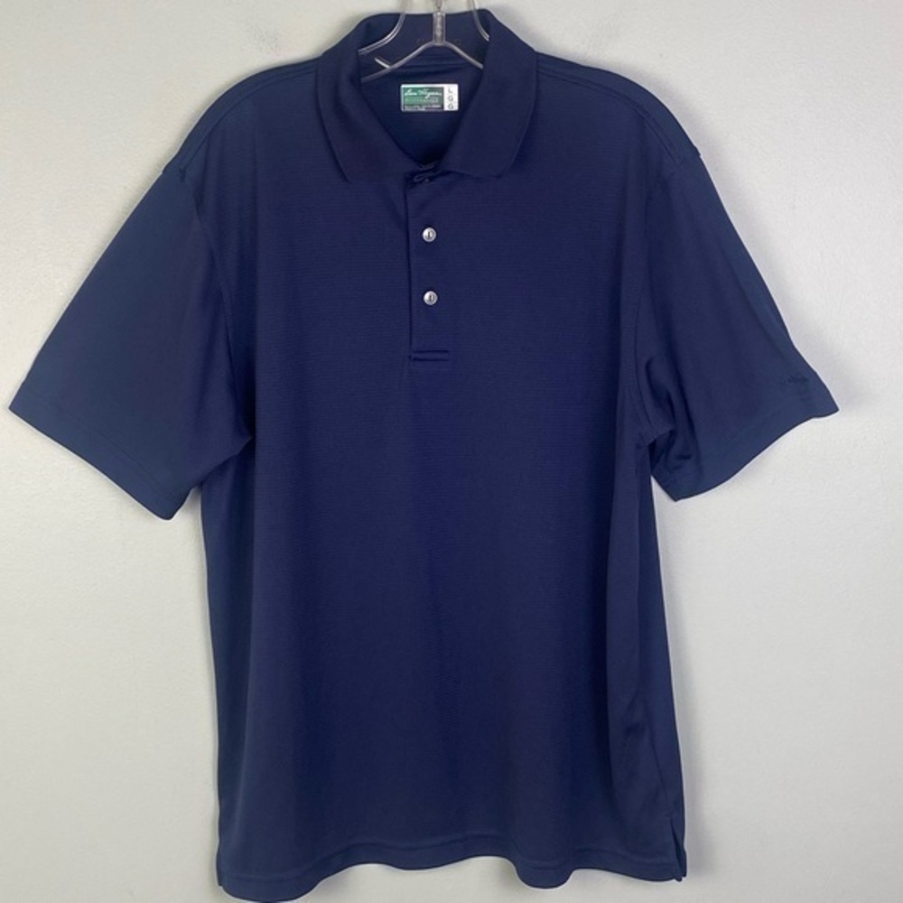 BEN HOGAN "Performance" navy polo style shirt in size Large. EUC